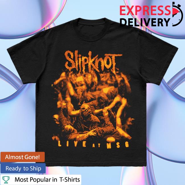 Official Slipknot Merch Store Slipknot Live At Msg Tees I Slipknotmerch Apparel Clothing Shop