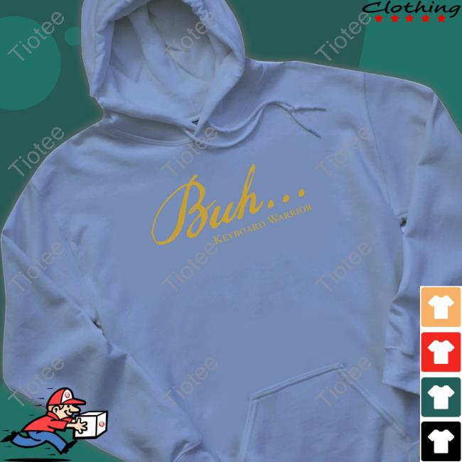 Official The Fat Electrician Merch Buh Keyboard Warrior Hoodie