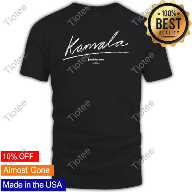 Official Joe Biden Merch Kamala Harris Signature Tee Doug Emhoff