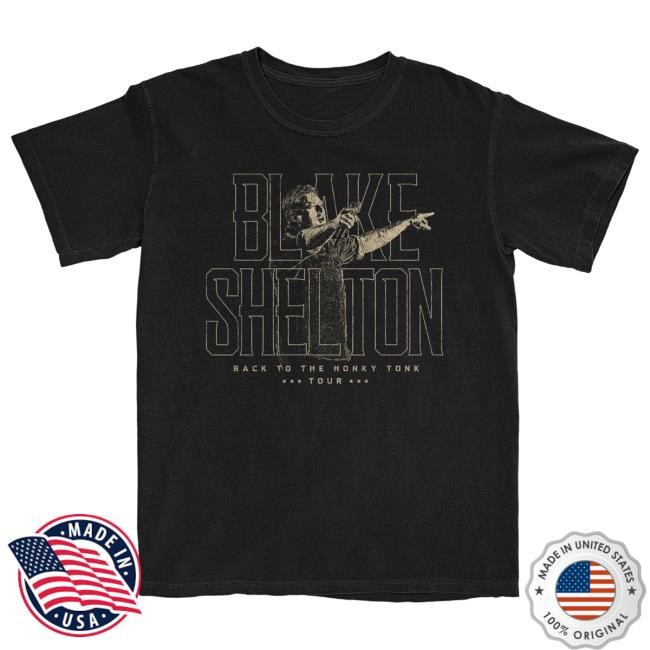 Apparel Blake Shelton | Official Store Blake Shelton Back To The Honky Tonk Live Pullover Shirt