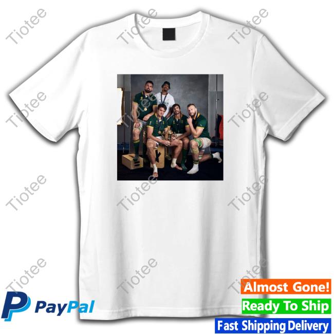 Springboks Rugby World Cup France Champions 2023 Long Sleeve T Shirt
