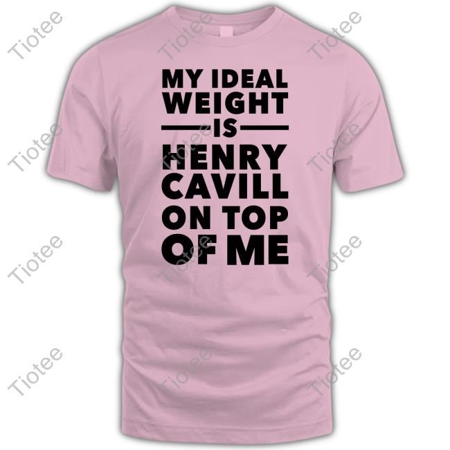 Kazoda Justsosotired My Ideal Weight Is Henry Cavill On Top Of Me Long Sleeve T Shirt Justsosotired