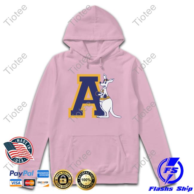 Homefield Gray Akron Zips Vintage Zippy Shirt A Kangaroo Shirt