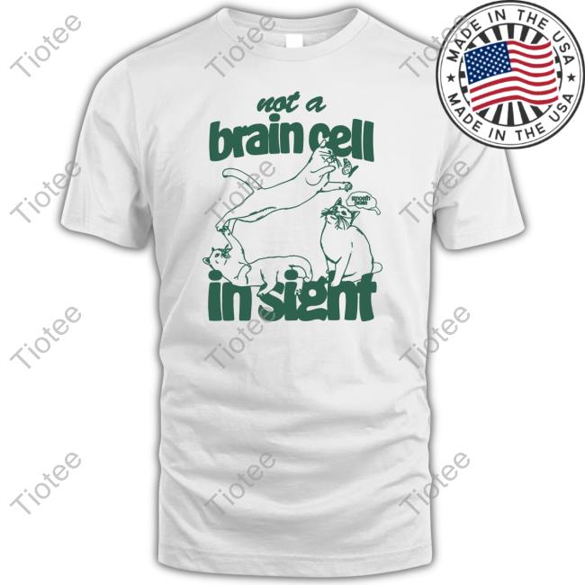 Not A Brain Cell In Sight Tee Shirt Weirdlilguys Store
