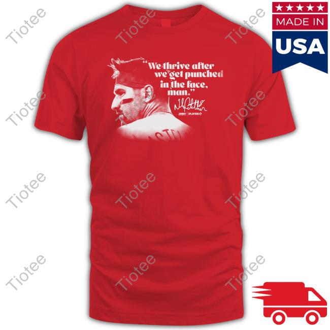Official Jomboy Media Merch Castellanos Thrives Tee Shirt