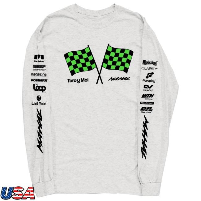 Official Toro y Moi Merch Store MAHAL Long Sleeve Shirt Toro y Moi