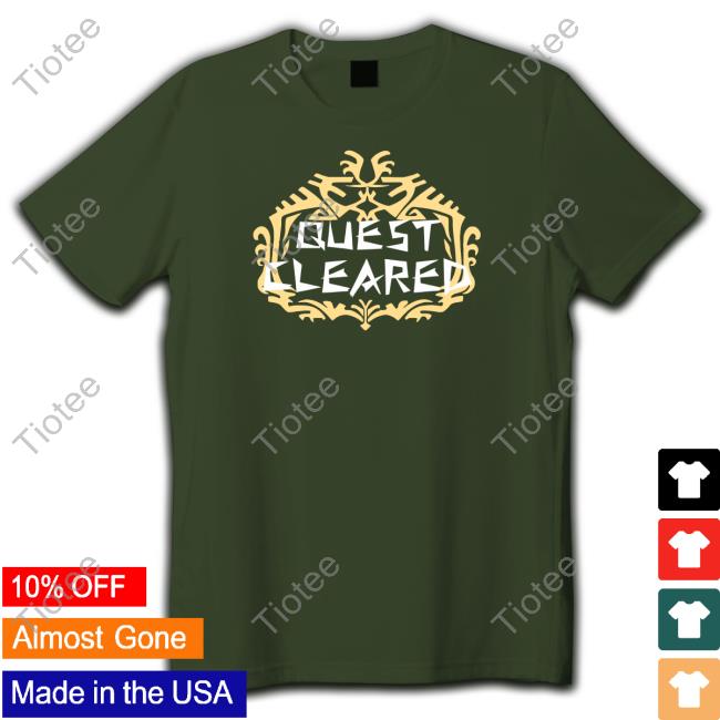 Official Melissa Belladonna Quest Cleared Monster Hunter Shirt