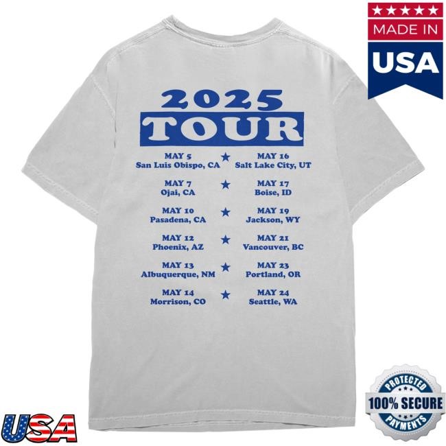 Official Rilo Kiley Merch Photocopied May 2025 Tour Tees