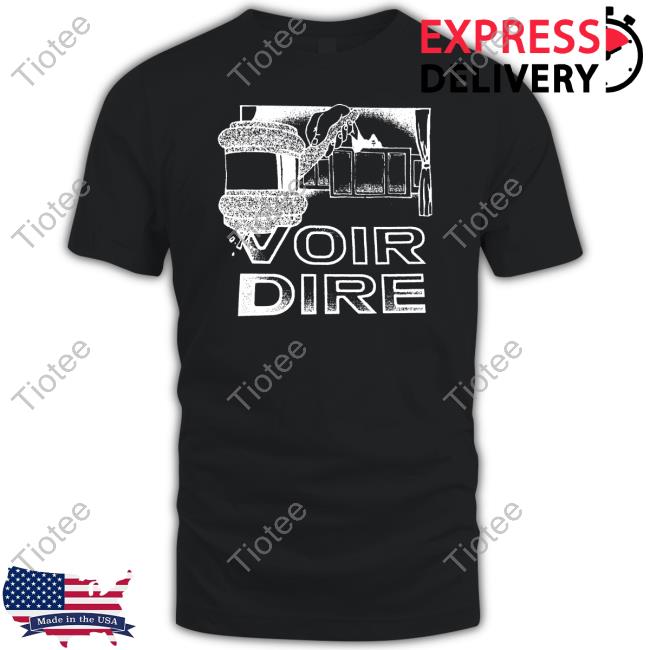Earl Sweatshirt Merch Voir Dire Black Tee Shirt