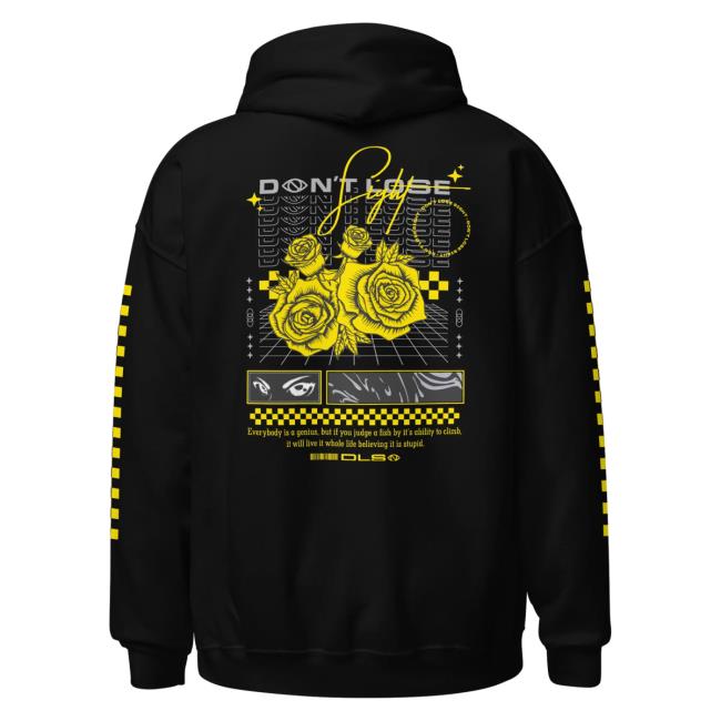 Official Itsjusta6 Merch Store Shop Itsjusta6 DLS Sparkle Popover Sweatshirt Black