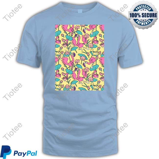 Sabling Paldean Pokémon Pattern Tee Shirt Sablingart