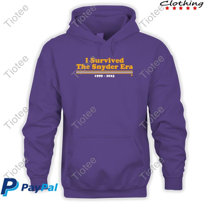Breakingt Merch Washington Commanders I Survived The Snyder Era Tee Shirt