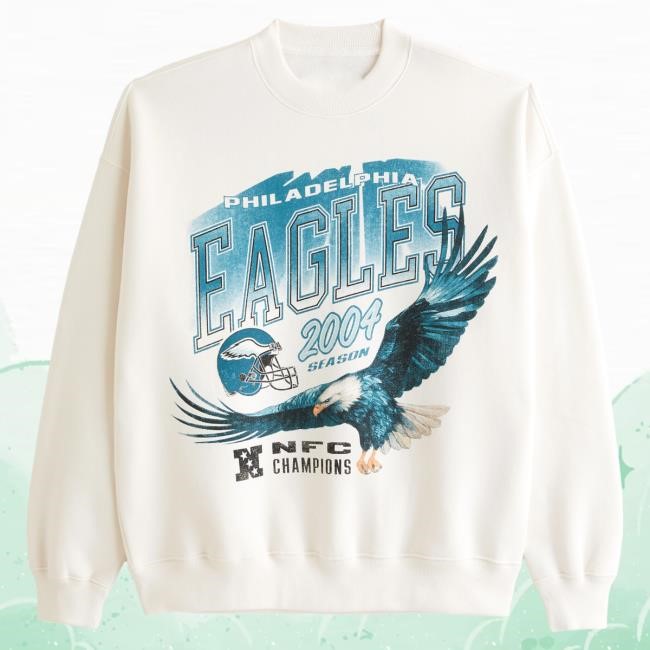 Philadelphia Eagles NFL Football Graphic Crew Fan Staple