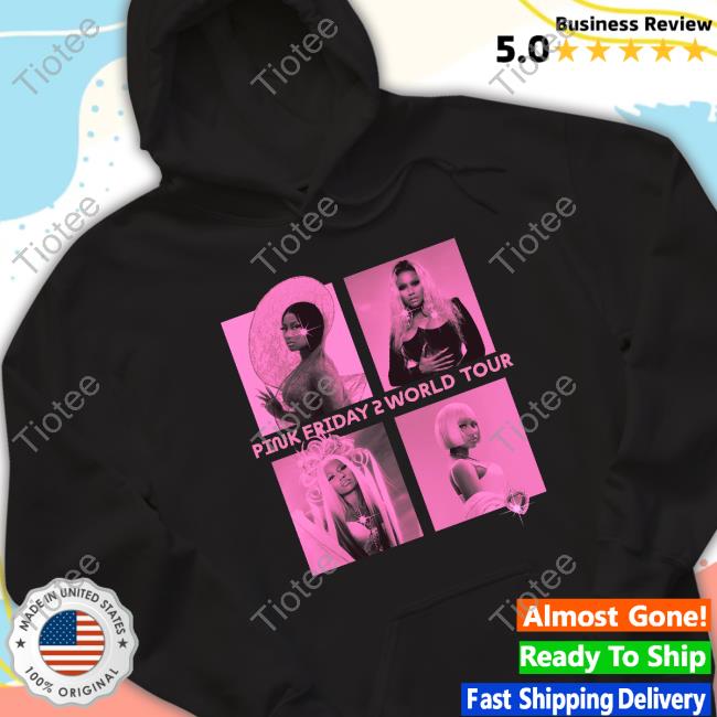 Official Pink Friday 2 World Tour New Shirt