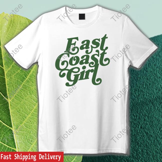 East Coast Girl Ribbed Champion Long Sleeve Tee