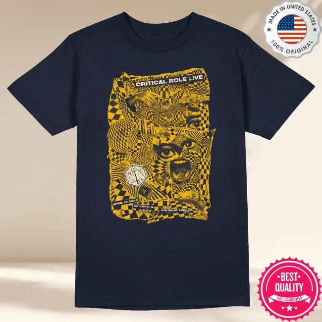Critical Role Live in Chicago New Shirt