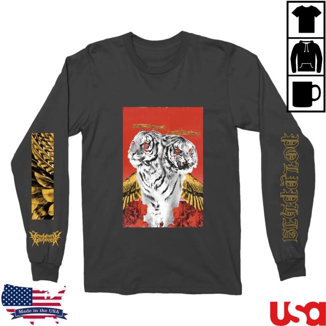 Official MerchBar Polyphia "Black Tiger" Shirts Merch Bar