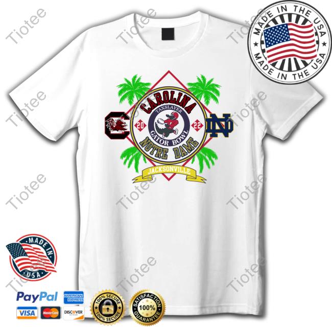 Carolina Taxslayer Gator Bowl Notre Dame Jacksonville Long Sleeve T Shirt