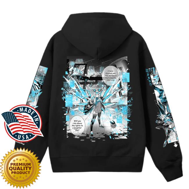 Official UwuMarket Sayu x UwU Collab Sayu Dubbed Popover Sweatshirt