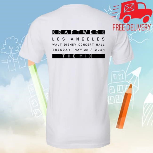 Official Hellomerch Kraftwerk Robot White Hot Shirt Hello Merch