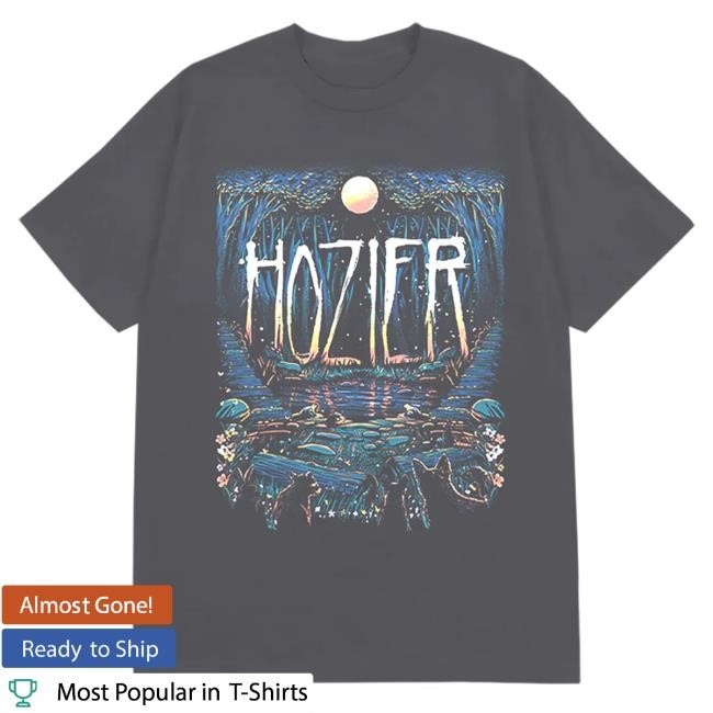 Official Hozier Store Tinley Park July 24 & 25 Show Tshirt