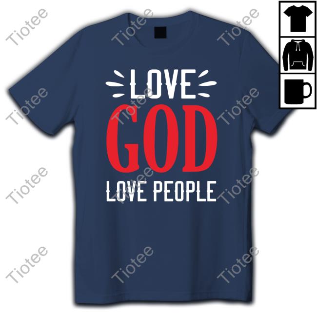 86Ali Love God Love People Tee Shirt