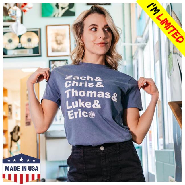 Project 615 Zach & Chris & Thomas & Luke & Eric Icons T-Shirt