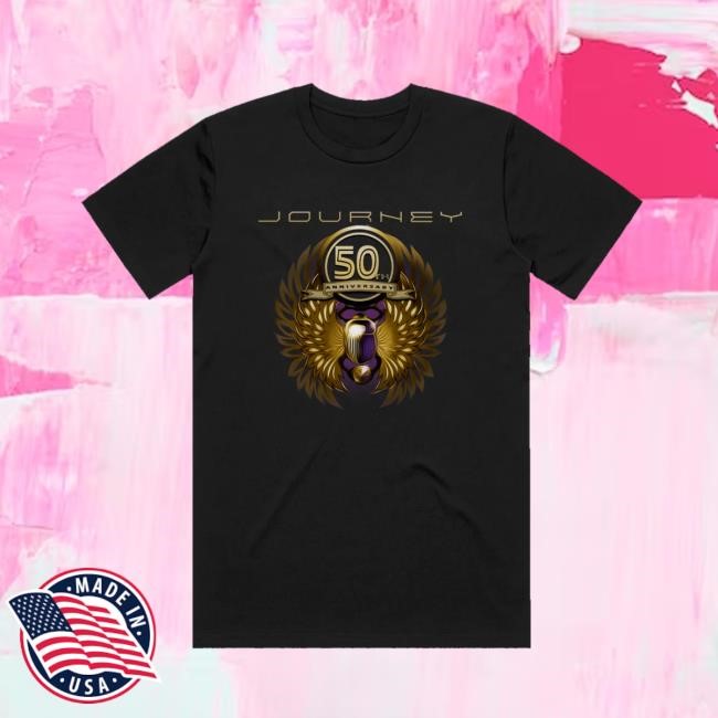 2023 50Th Anniversary Bronze Scarab Tour Shirt Journey Music