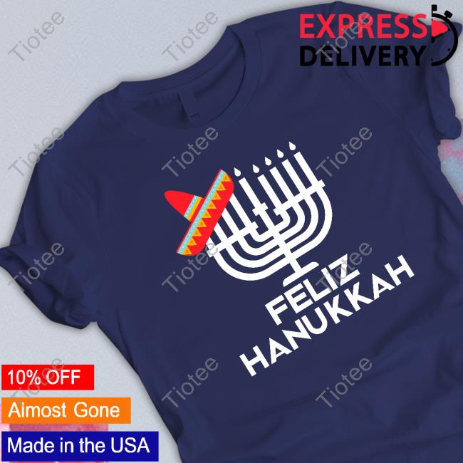 Feliz Hanukkah Tee Noah Fence