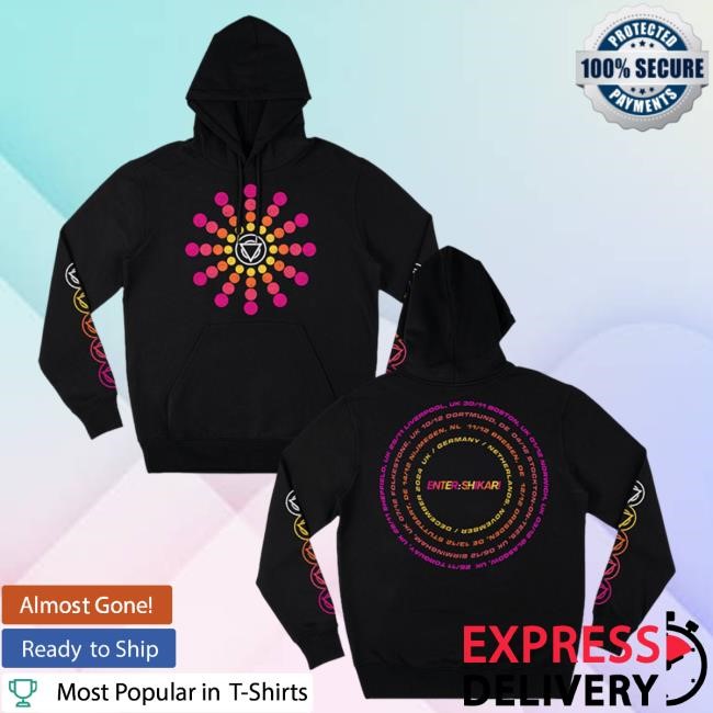 Enter Shikari Circle Dots Pullover Hoodie Enter Shikari Merch Store