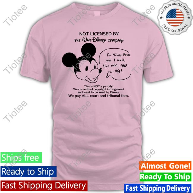 Not Licensed By The Walt Disney Company Hoodie