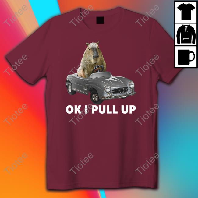 Capybara Car T Shirt