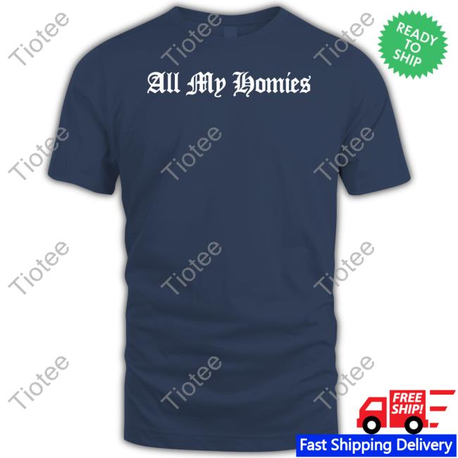 All My Homies Label Logo Hoodie