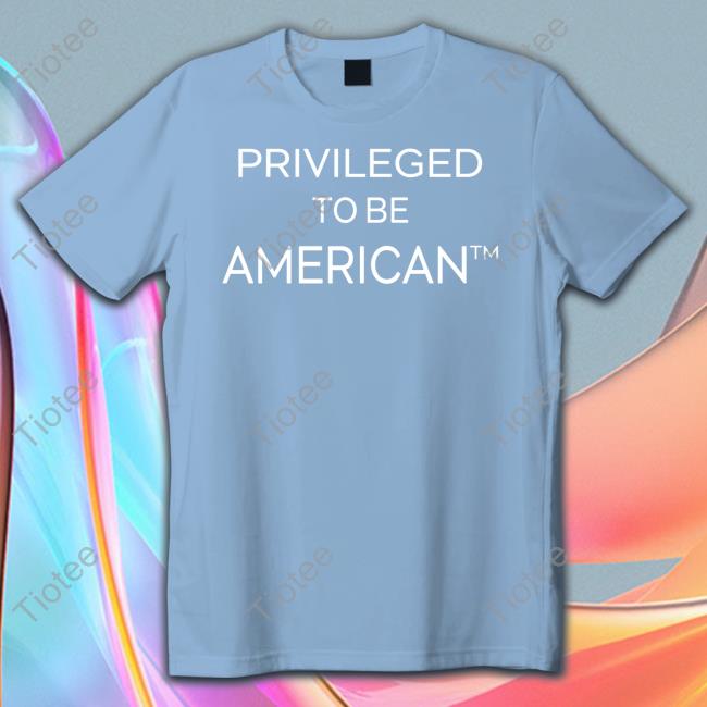 Larry Elder Privileged To Be American Tee Shirt