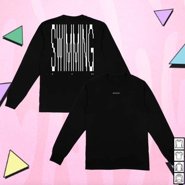 Swimming Pixels LS Shirt – Mac Miller Store