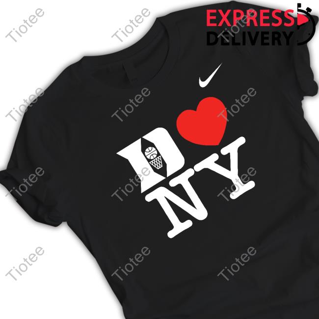 Duke Blue Devils Basketball Love NY Tee Shirt