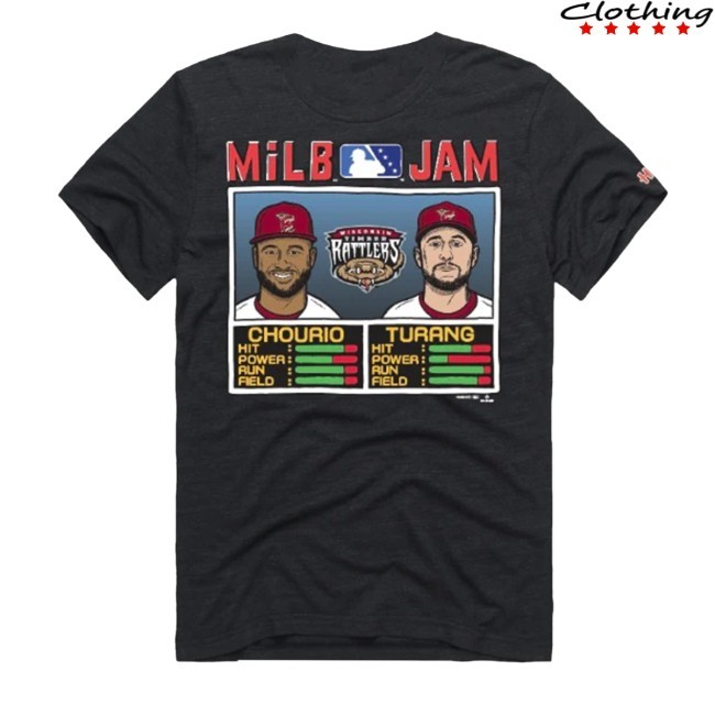 Official Timber Rattlers Homage Chourio X Turang Milb Jam Shirt - Milb X Jam