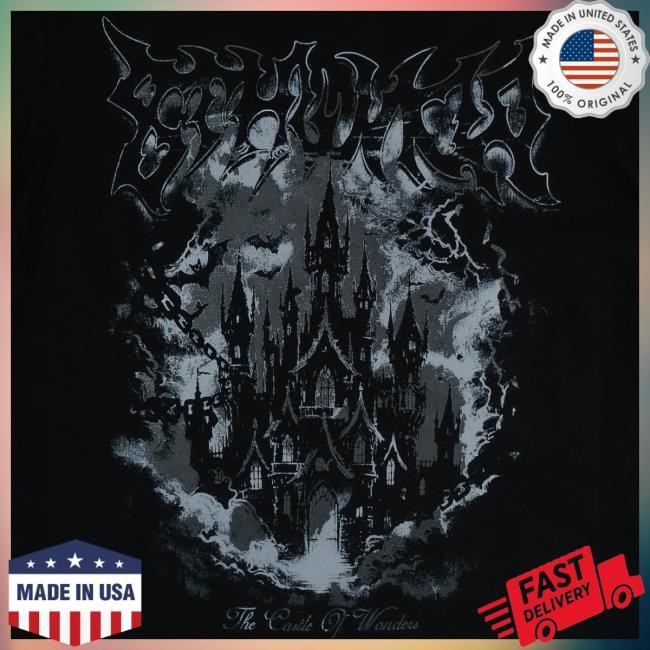 Official 8Thwndr Store Clothing 8Thwndr Castle Of Wonder Tee Black