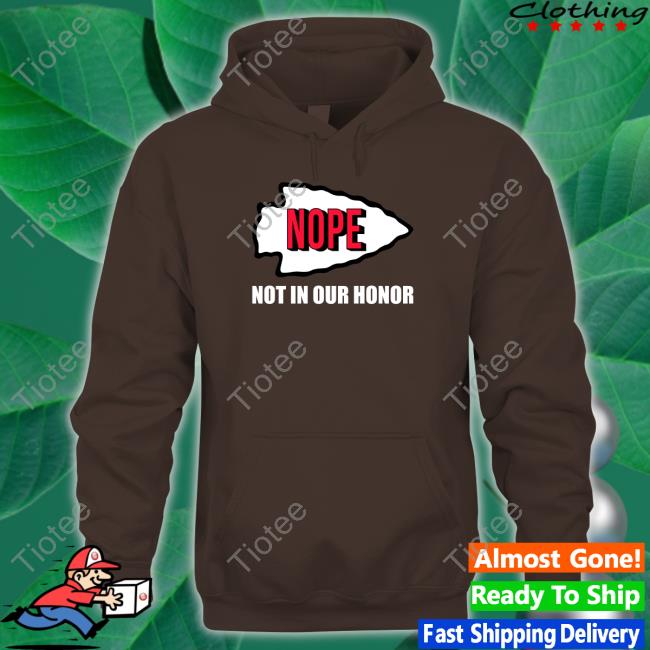 Nope Not In Our Honor Tank Kansas City Indian Center