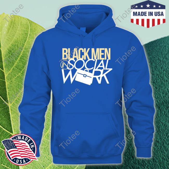 Black Men In Social Work Shirt