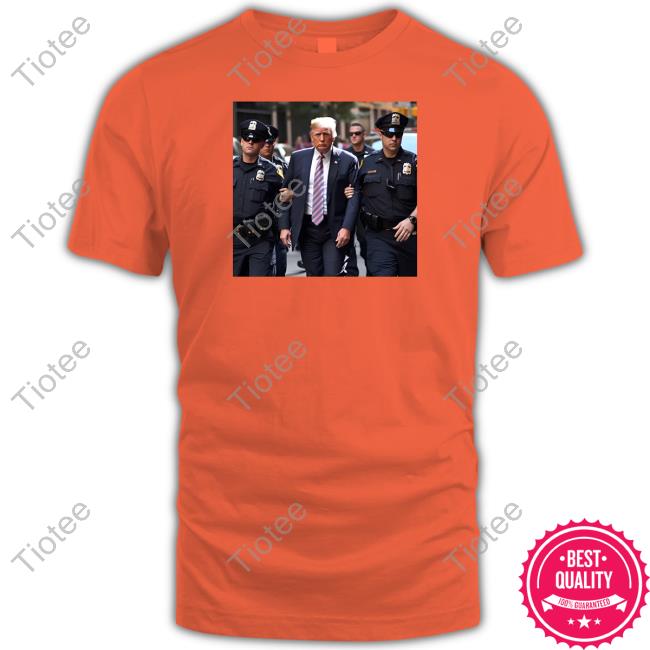 Shithead Steve Merch Donald Trump Walking Arrested T-Shirt