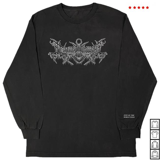 Daniel Howell Black Metal Dank Throne New Tee