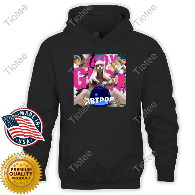 Album Covert Shirts Shop Lady Gaga Artpop Album Cover Tee