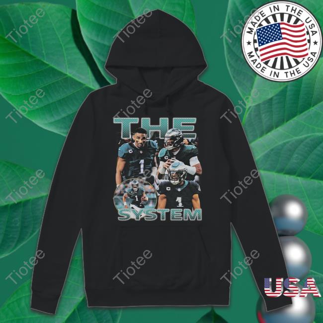 Jalen Hurts The System T-Shirt Kirsty Kmc904