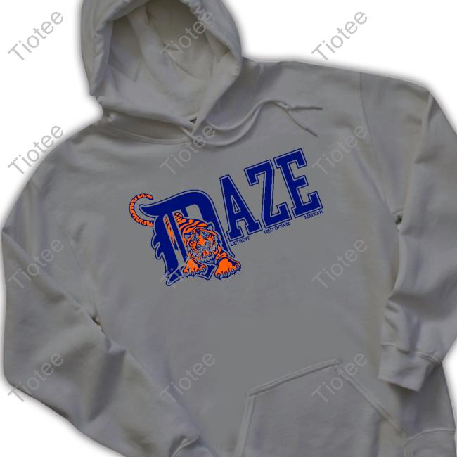 Detroit Tiger Daze Detroit Tied Down Mmxxiv Shirt 2024