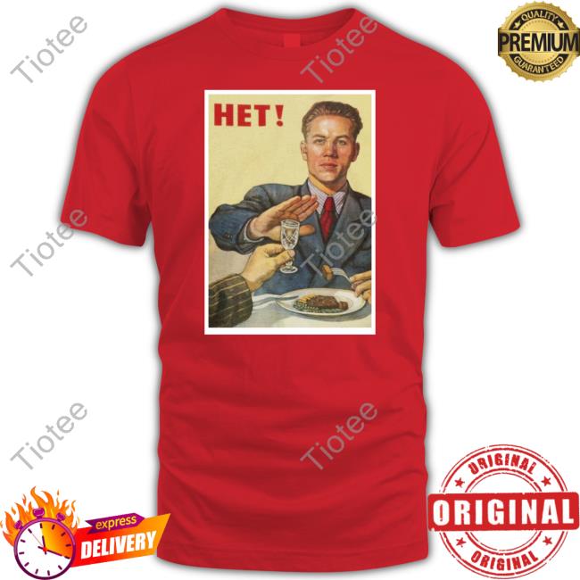Stratonaut Shop Het Nyet New Shirt Soviet Visuals