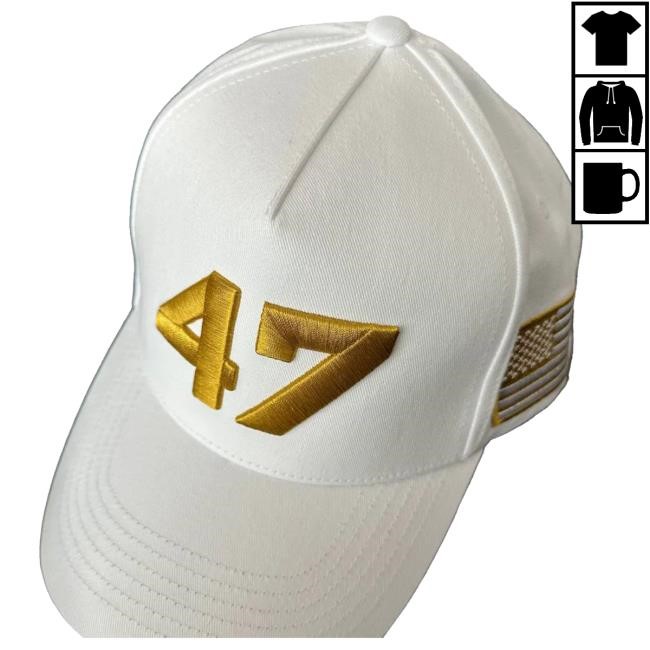 Official Charlie Kirk Merch Limited Edition 47 Cap