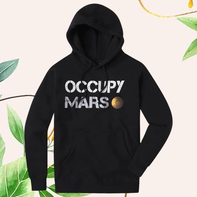 Spacex Occupy Mars Pullover Hoodie
