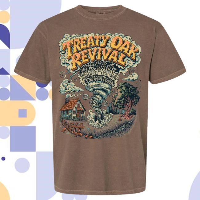 Official Treaty Oak Revival Merch Store Nader Tshirt