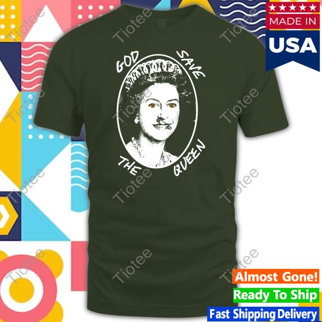 Underground Sound God Save The Queen Swastika Eyes Hoodie